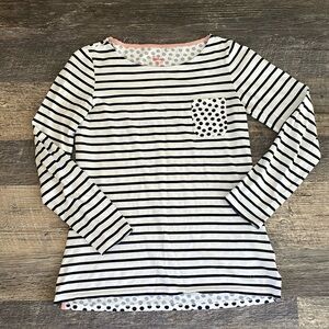 Boden Polka Dot & Striped Breton US 6